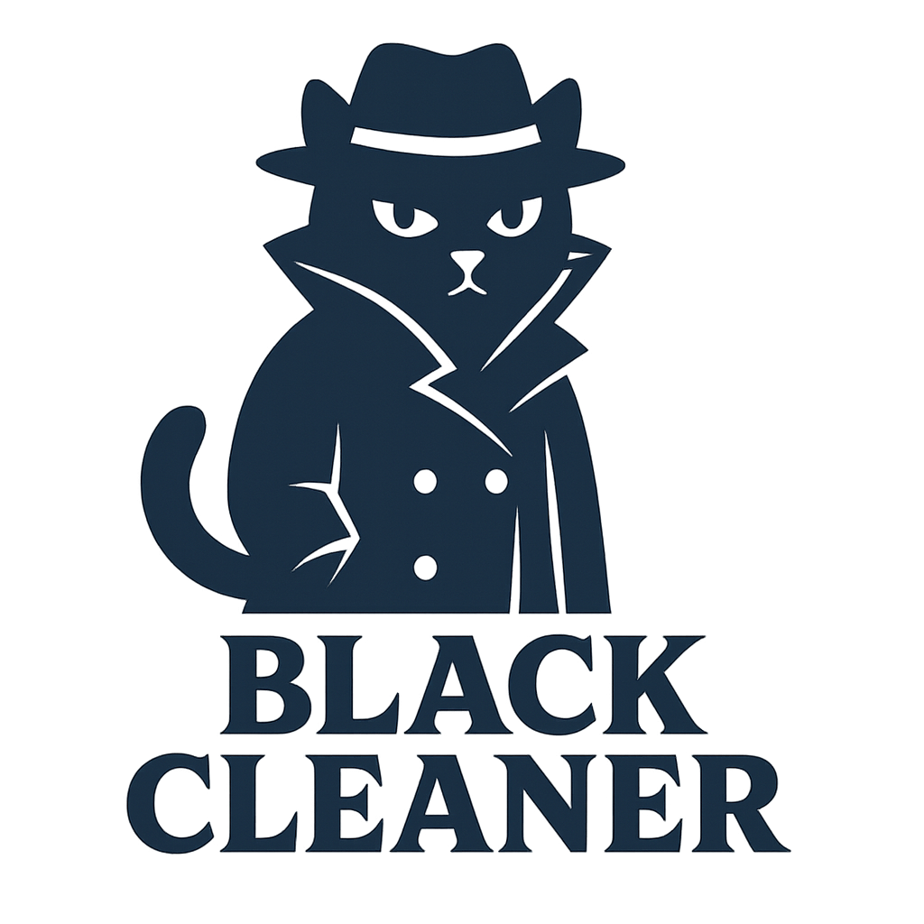 BLACK CLEANER Logo